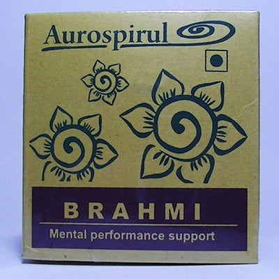 オーガニック・ブラフミー・カプセル (Aurospirul製) 100カプセル入り Brahmi Capsule