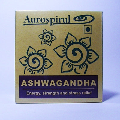 オーガニック・アシュワガンダ・カプセル (Aurospirul製) 100カプセル入り Ashwagandha Capsule